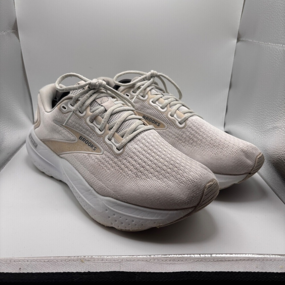Brooks Triple White Glycerin 21 Running Shoes Men's Size 12 1104191D151